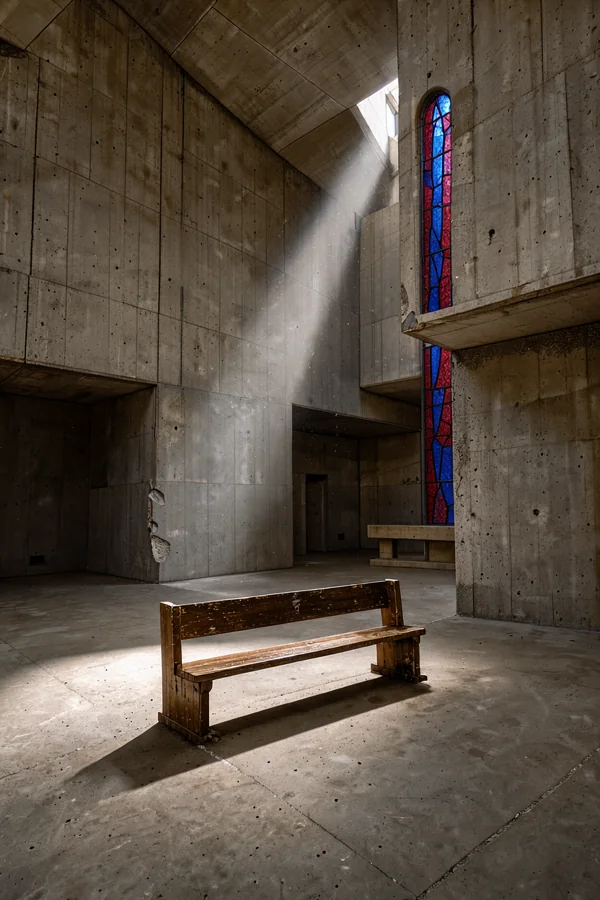 Official demo sample: architectural church image with a detailed window